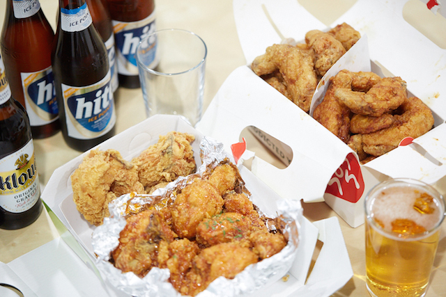 JUST enough for four people.
